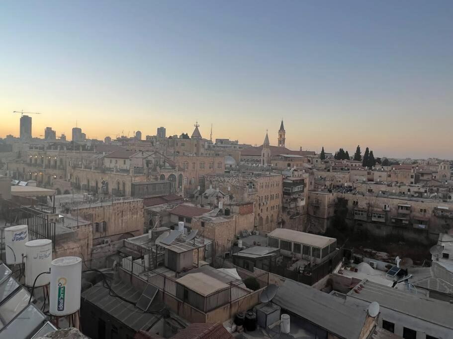 Very Nice Apartment With View Of All The Old City エルサレム エクステリア 写真